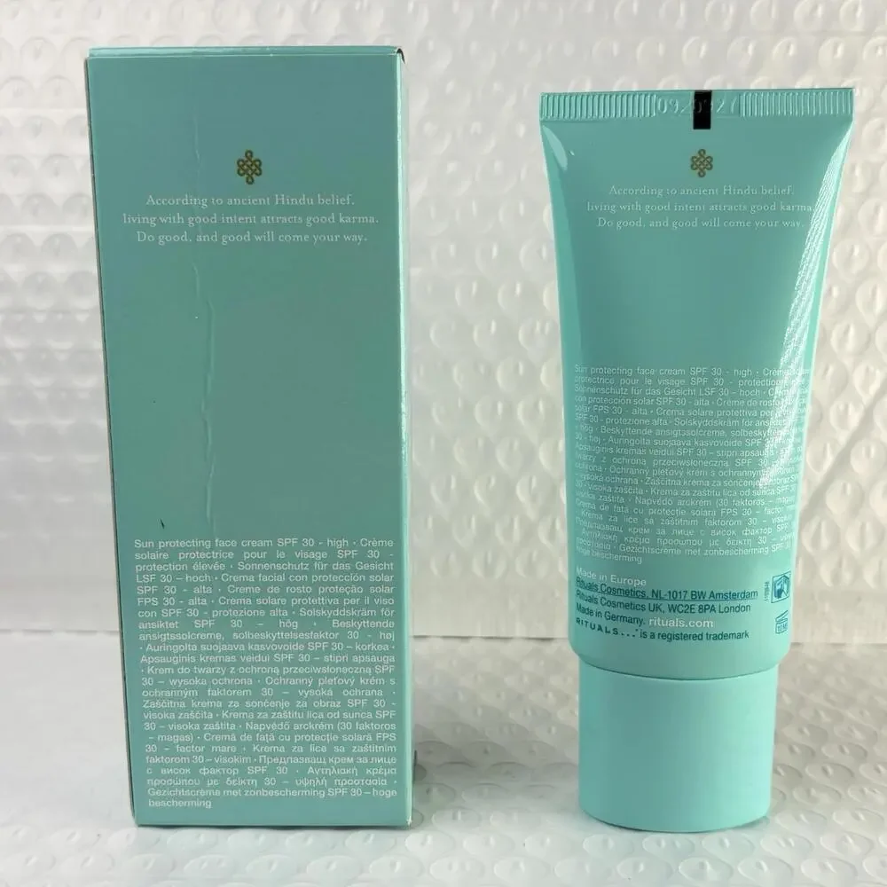 Rituals THE RITUAL OF KARMA Sun Protection Face Cream SPF 30 - 1.6‎ oz / 50 ml